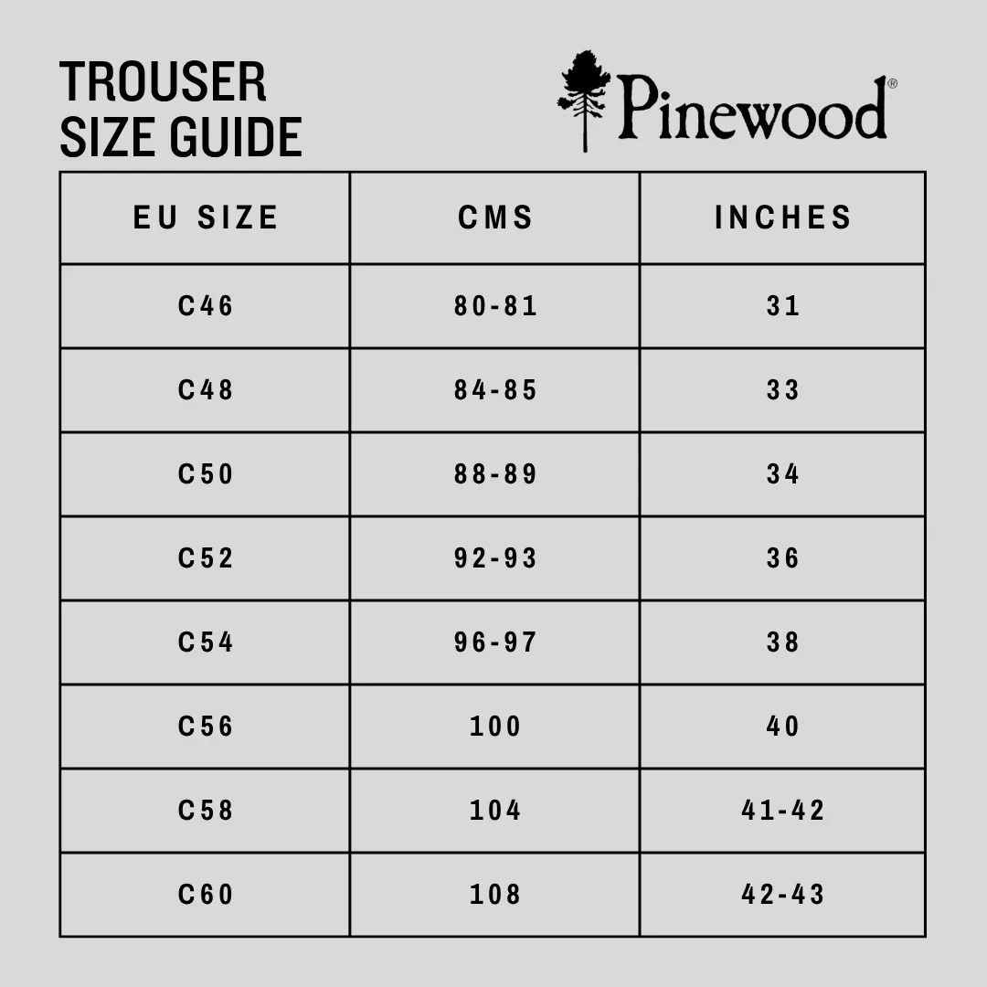 PINEWOOD Nydala Men's Wool Pants Moss Green - Image 5